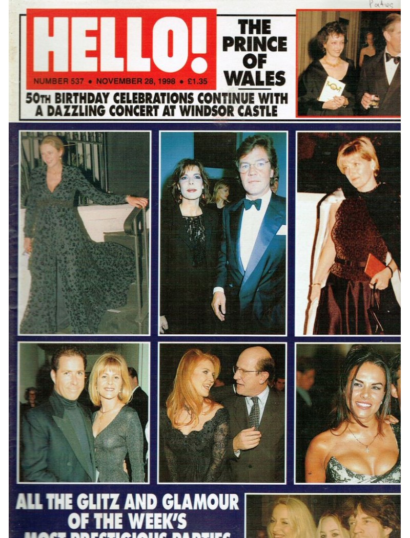 Hello Magazine Issue 537 28th November 1998