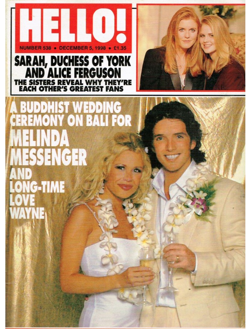 Hello Magazine Issue 538 5th December 1998
