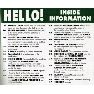 Hello Magazine Issue 542 9th January 1999