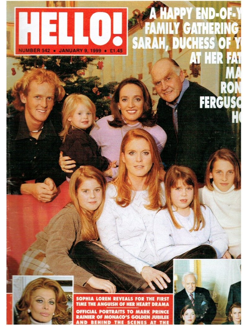 Hello Magazine Issue 542 9th January 1999