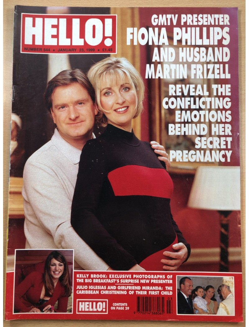 Hello Magazine Issue 544 23rd January 1999