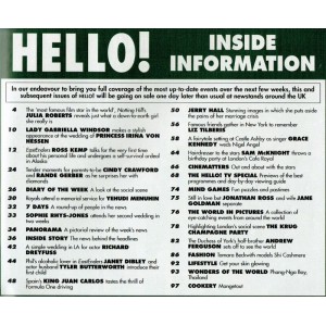 Hello Magazine Issue 564 15th June 1999