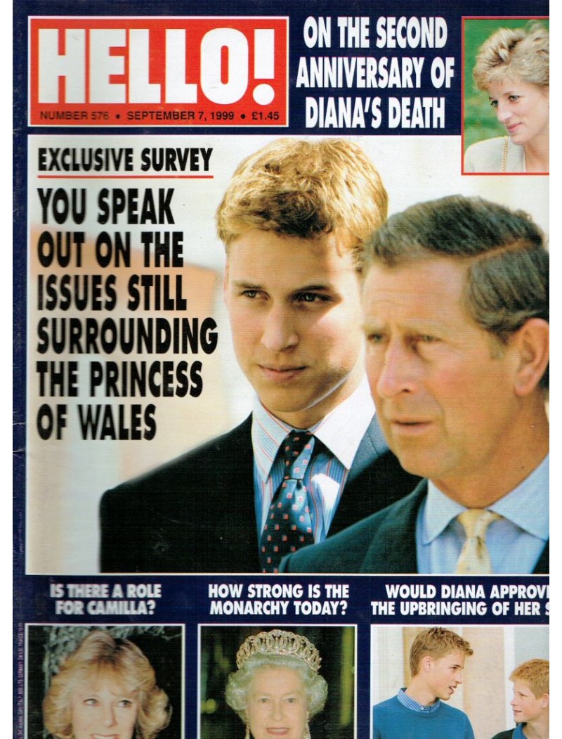 Hello Magazine Issue 576 7th September 1999
