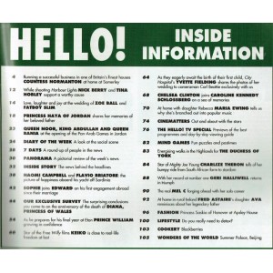 Hello Magazine Issue 576 7th September 1999