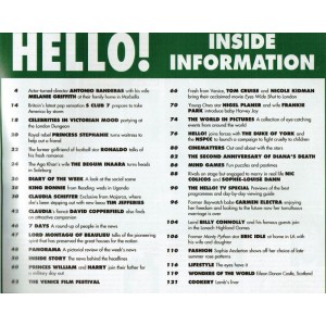 Hello Magazine Issue 577 14th September 1999