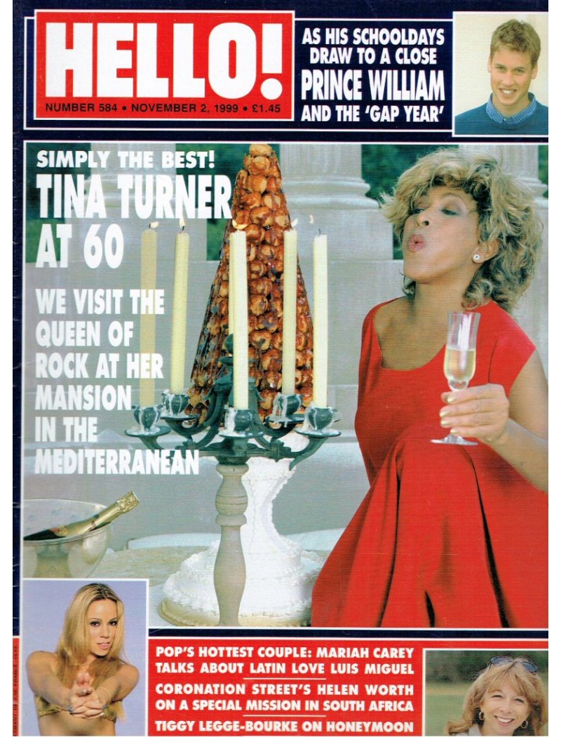 Hello Magazine Issue 584 2nd November 1999