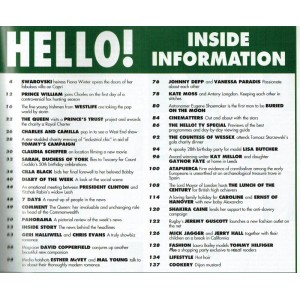 Hello Magazine Issue 586 16th November 1999
