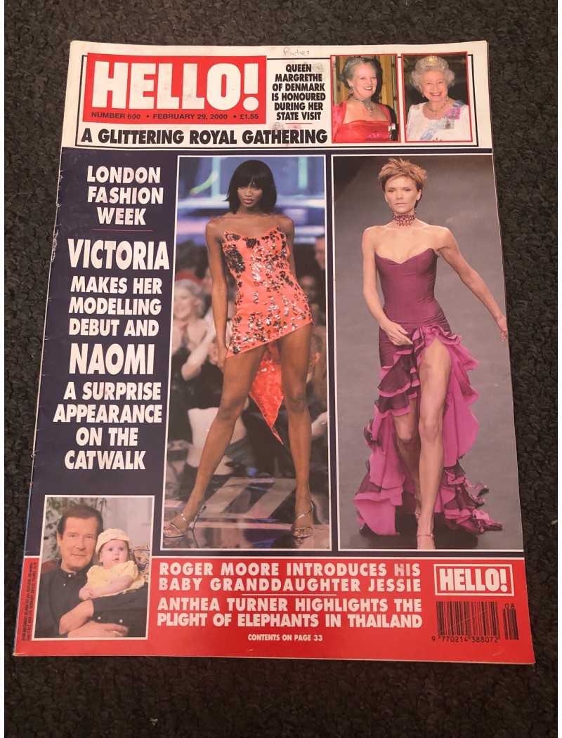 Hello Magazine Issue 600 29th February 2000