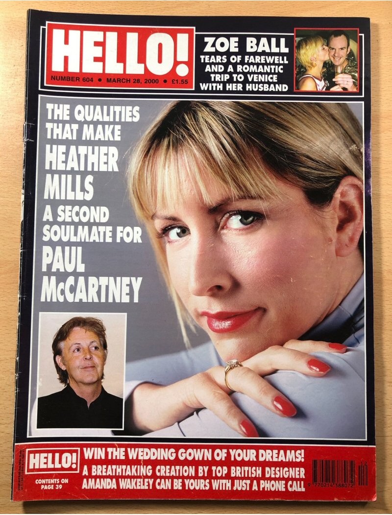 Hello Magazine Issue 604 28th March 2000