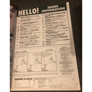 Hello Magazine Issue 626 29th August 2000