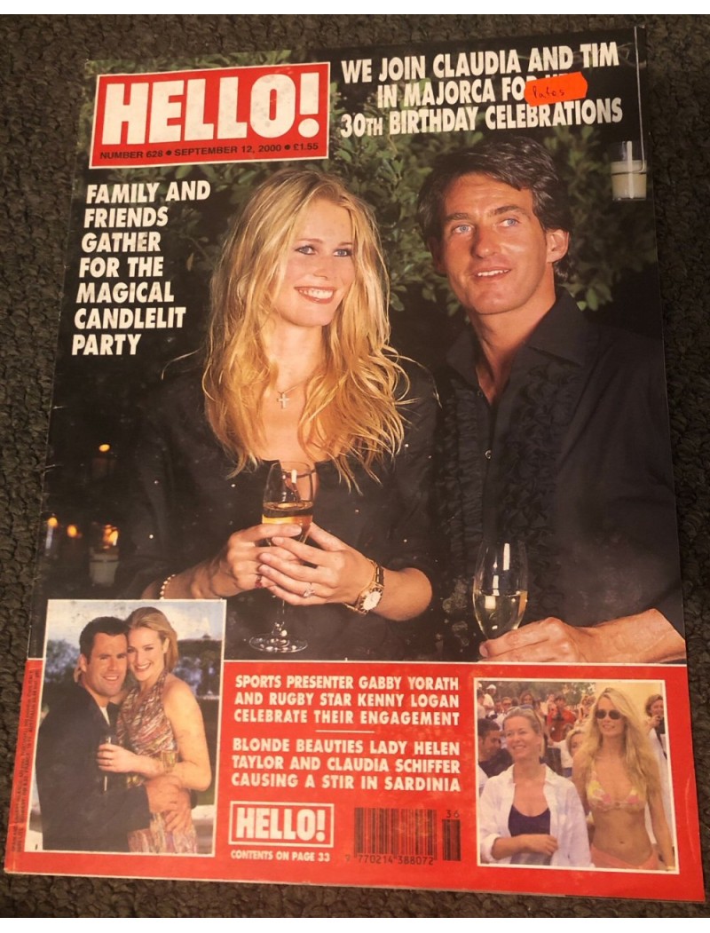 Hello Magazine Issue 628 12th September 2000