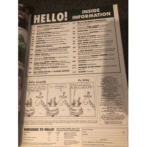 Hello Magazine Issue 628 12th September 2000