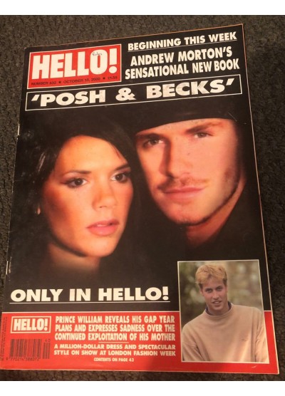 Hello Magazine Issue 632 10th October 2000