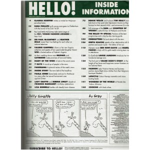 Hello Magazine Issue 636 7th November 2000
