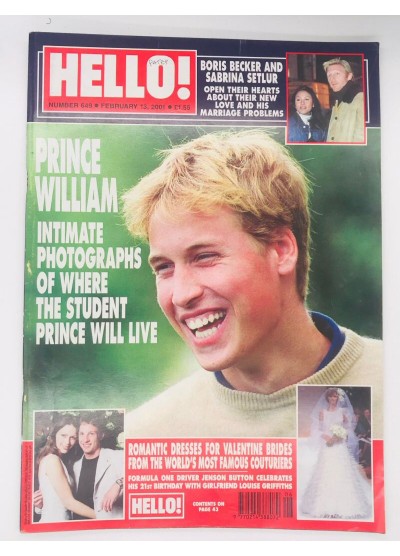Hello Magazine Issue 649 13th February 2000