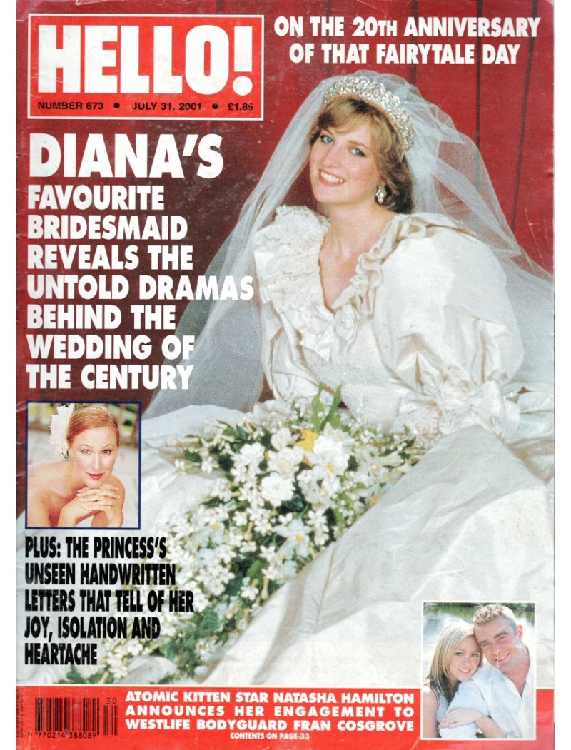 Hello Magazine Issue 673 31st July 2001 Hello Magazine Issue 673 31st July 2001