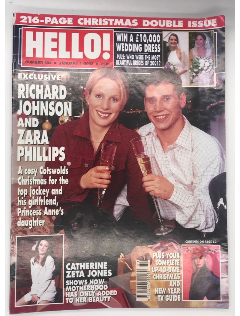 Hello Magazine Issue 694 1st January 2002
