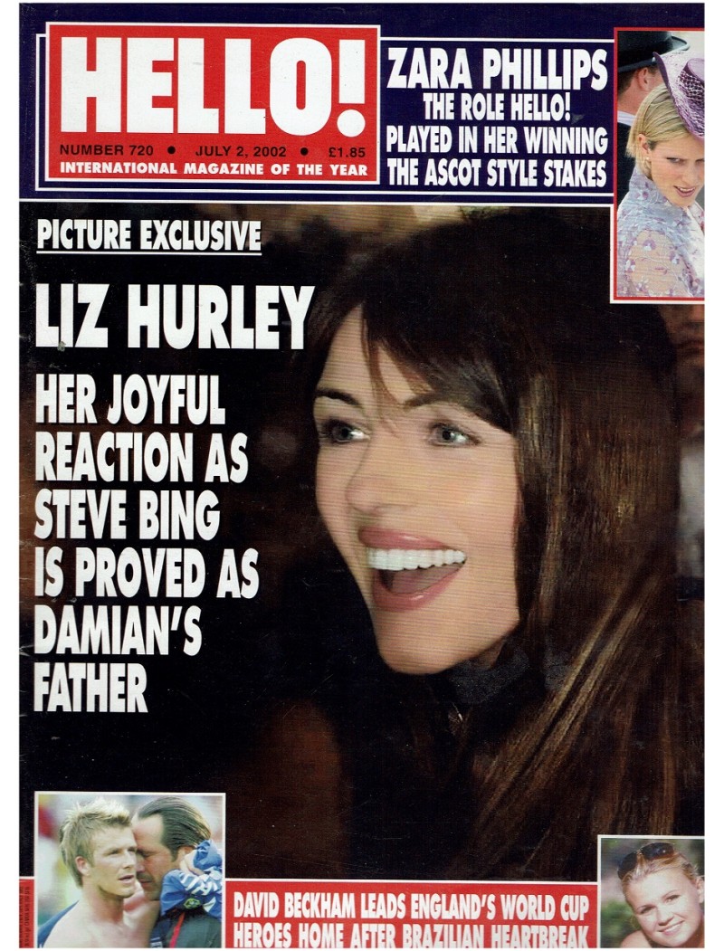 Hello Magazine Issue 720 2nd July 2002
