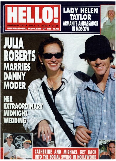 Hello Magazine Issue 722 16th July 2002