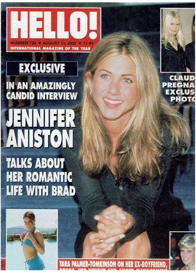 Hello Magazine Issue 726 13th August 2002
