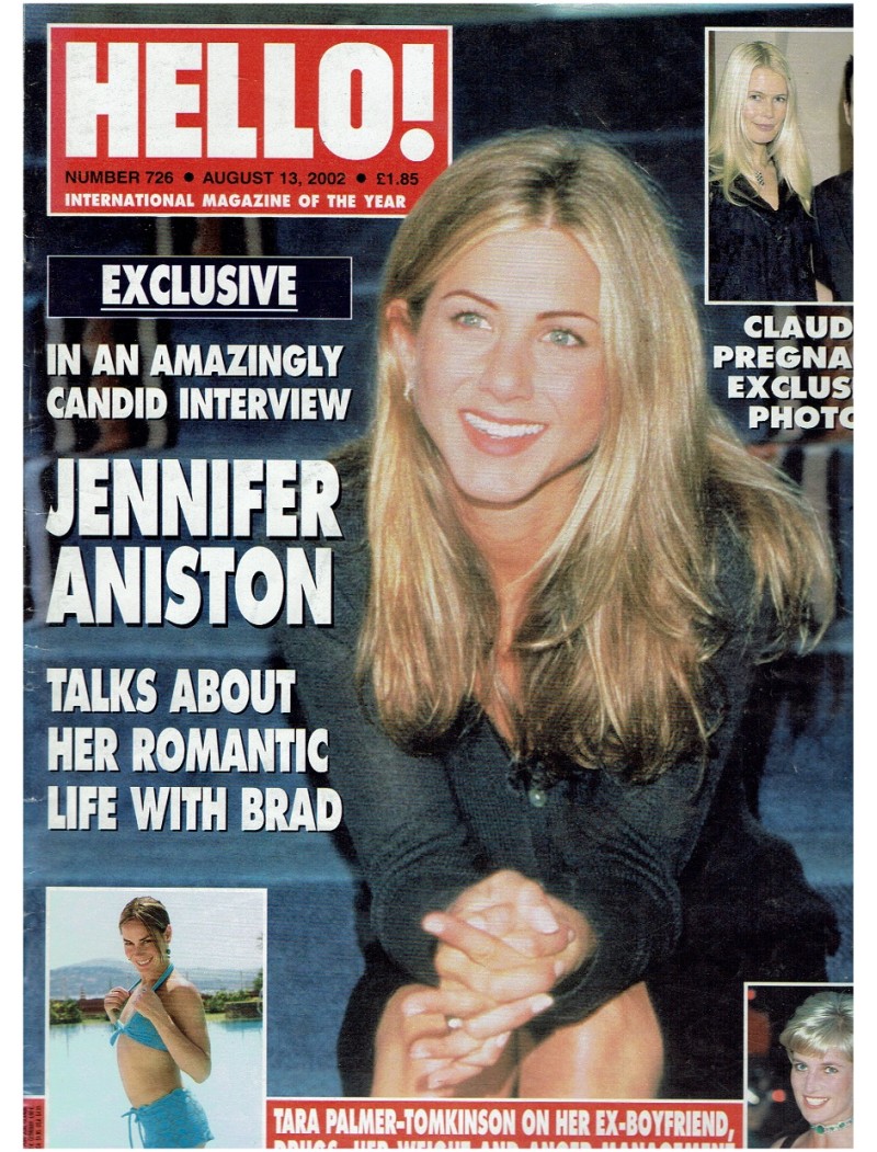 Hello Magazine 0726 - 13/08/2002 - Issue 726