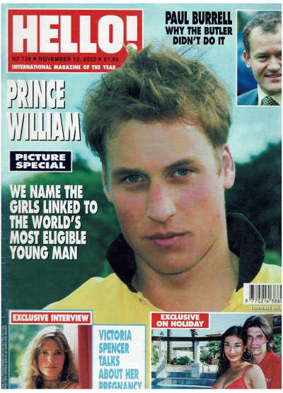 Hello Magazine Issue 739 21st November 2002