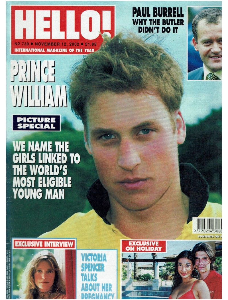 Hello Magazine Issue 739 21st November 2002