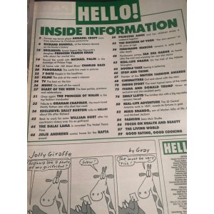 Hello Magazine Issue 73 14th October 1989