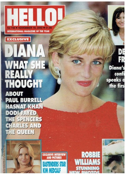 Hello Magazine Issue 740 19th November 2002