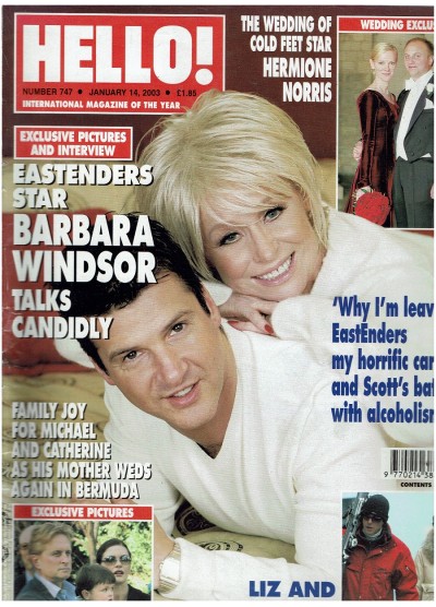 Hello Magazine Issue 747 14th January 2003