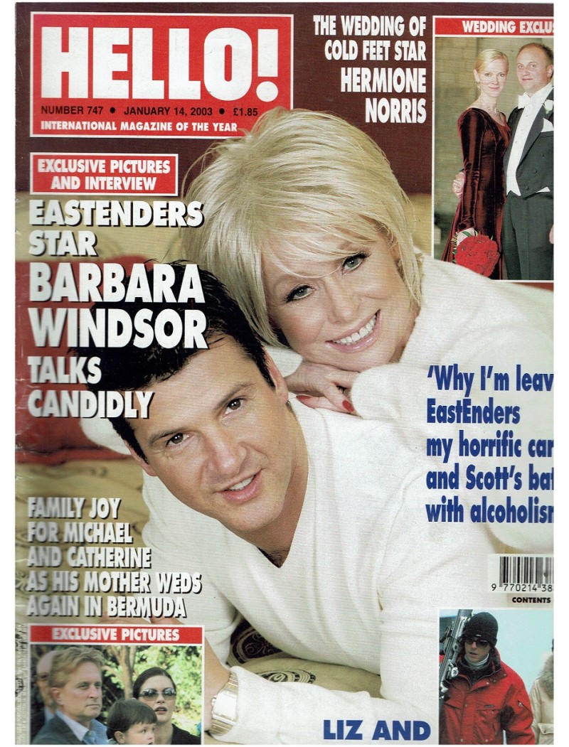 Hello Magazine Issue 747 14th January 2003