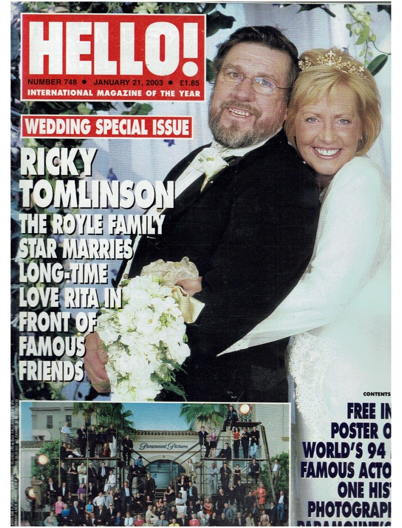 Hello Magazine Issue 748 21st January 2003