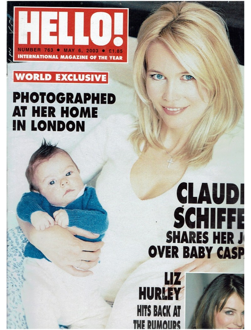 Hello Magazine Issue 763 6th May 2003