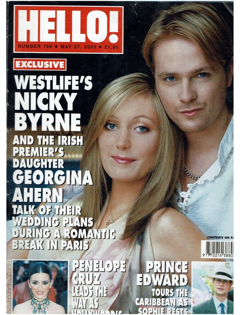 Hello Magazine Issue 766 27th May 2003