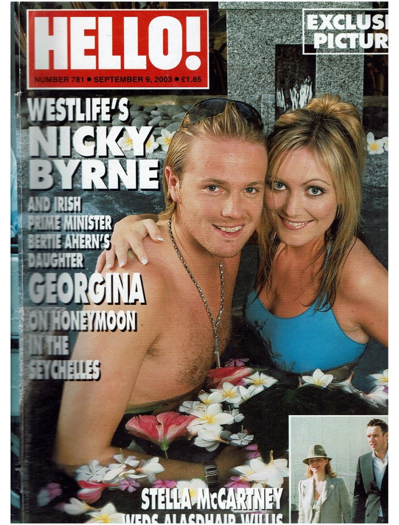 Hello Magazine Issue 781 9th September 2003