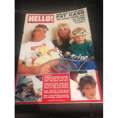 Hello Magazine 0007 Issue 7 - 2nd July 1988 Pat Cash