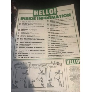 Hello Magazine Issue 7 2nd July 1988 Pat Cash