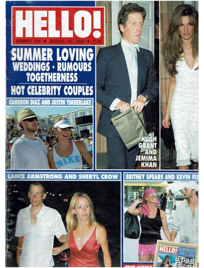 Hello Magazine Issue 828 10th August 2004