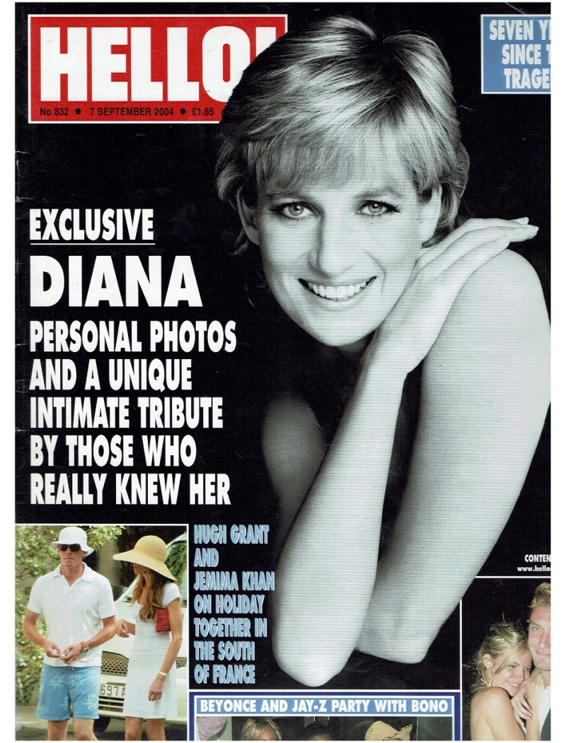 Hello Magazine Issue 832 7th September 2004