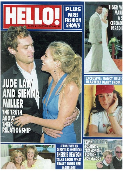 Hello Magazine Issue 838 19th October 2004