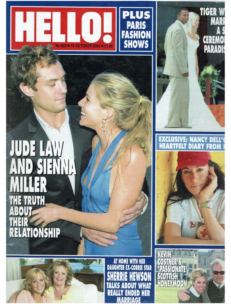 Hello Magazine Issue 838 19th October 2004