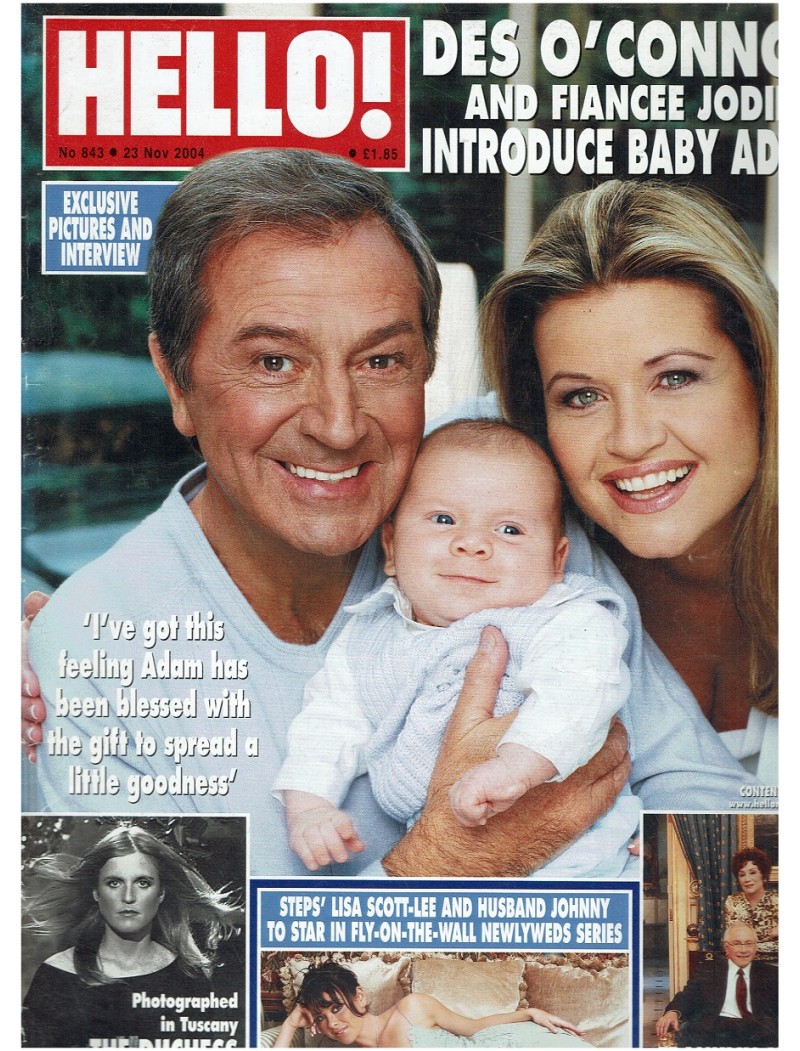 Hello Magazine Issue 843 23rd November 2004