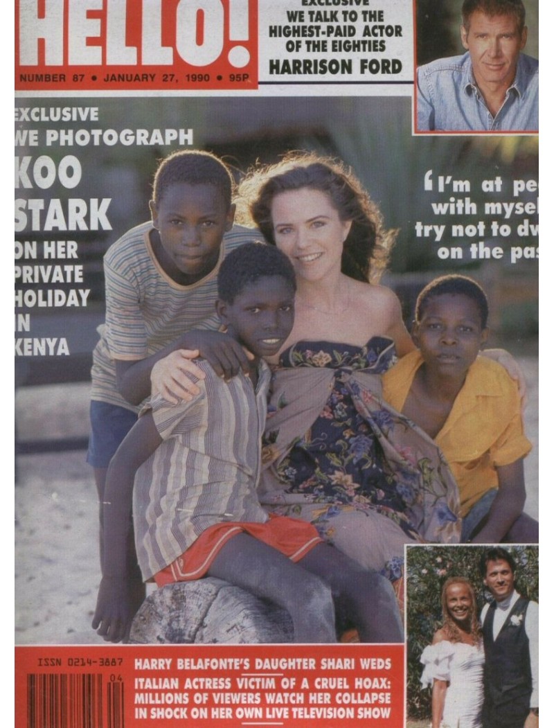 Hello Magazine Issue 87 27th January 1990 Hello Magazine Issue 87 27th January 1990