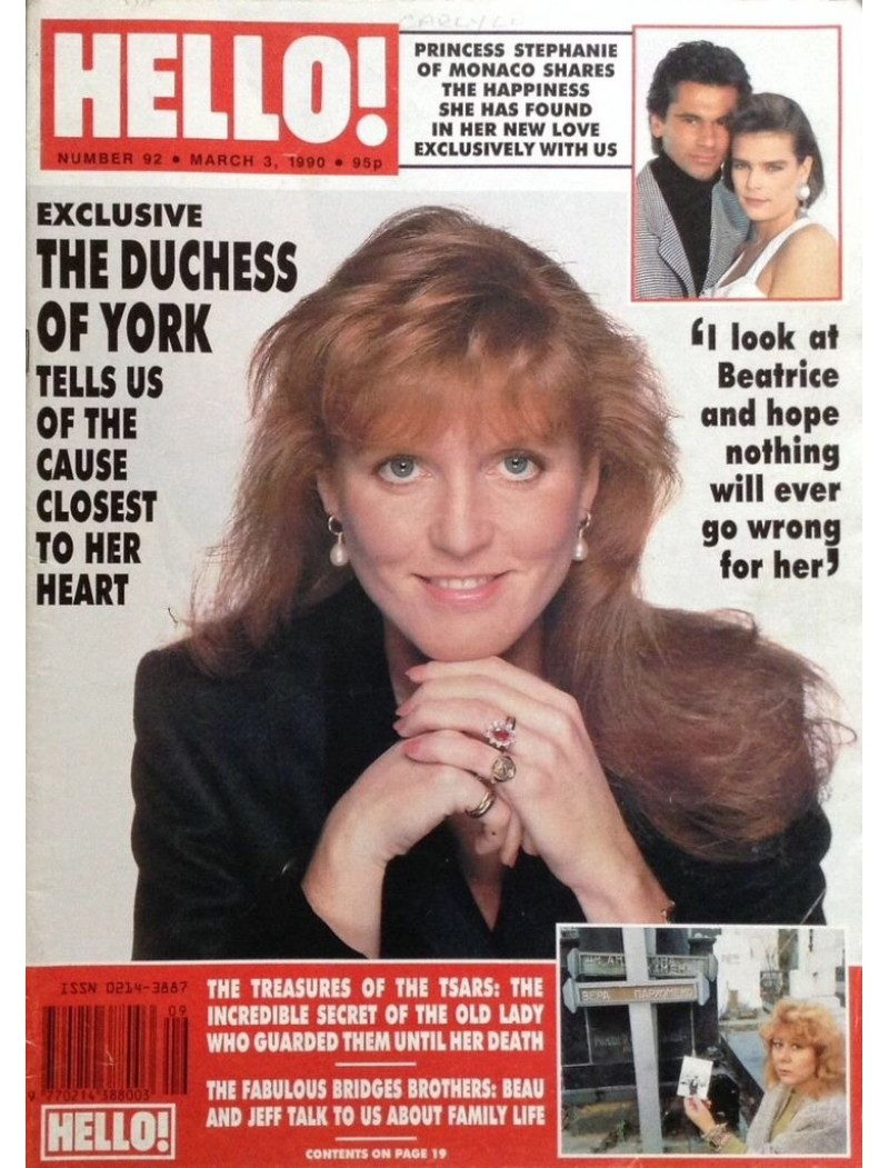 Hello Magazine Issue 92 3rd March 1990 Hello Magazine Issue 92 3rd March 1990