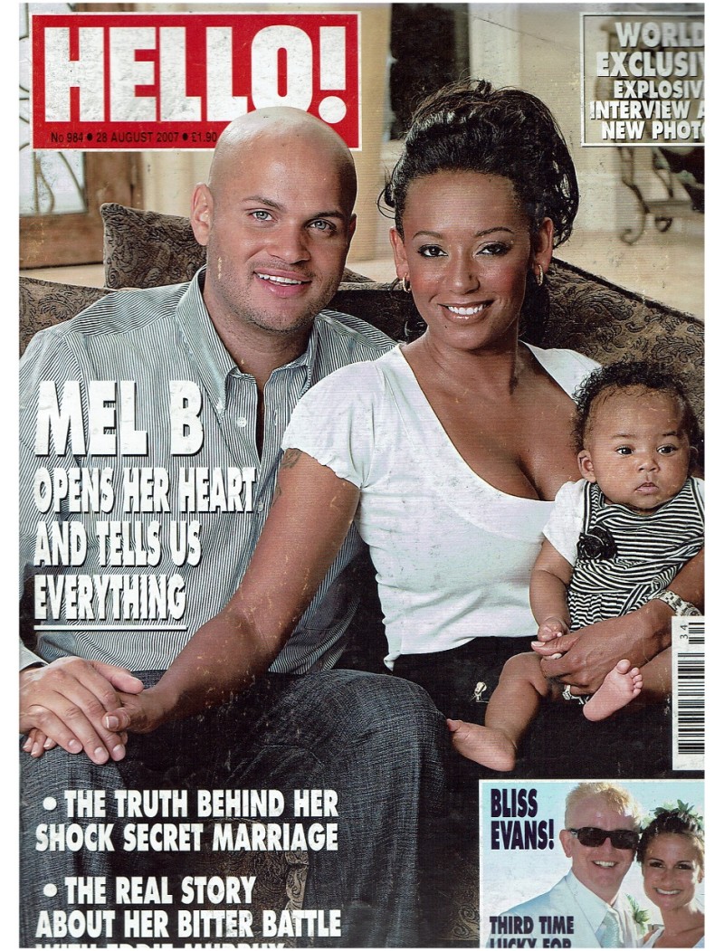 Hello Magazine Issue 984 28th August 2007