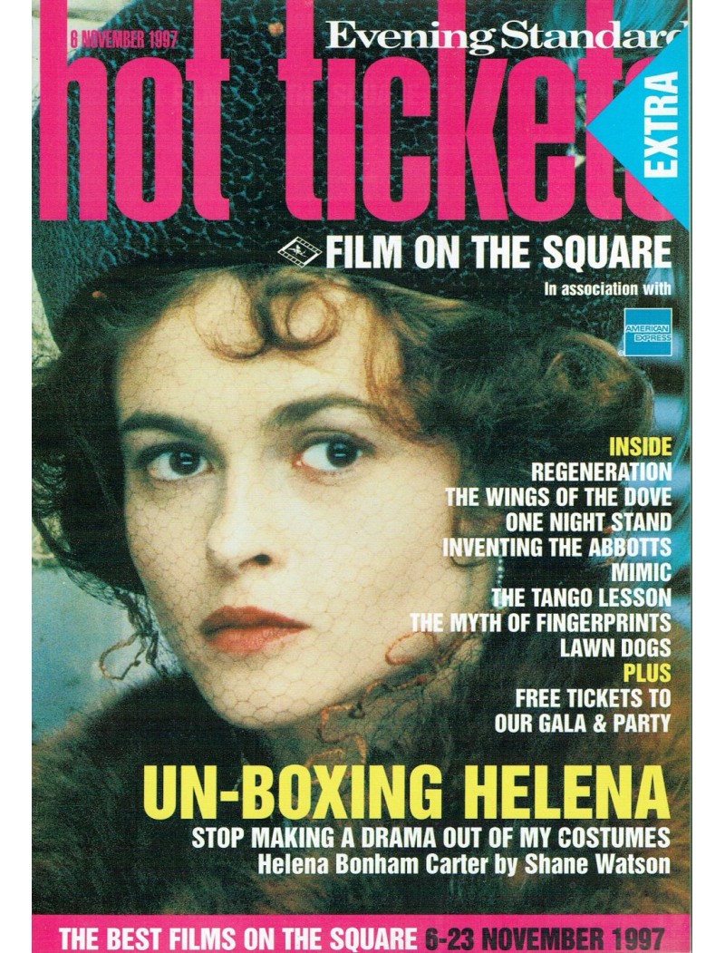 Hot Tickets Magazine 6th November 1997 Extra Hot Tickets Magazine 6th November 1997 Extra