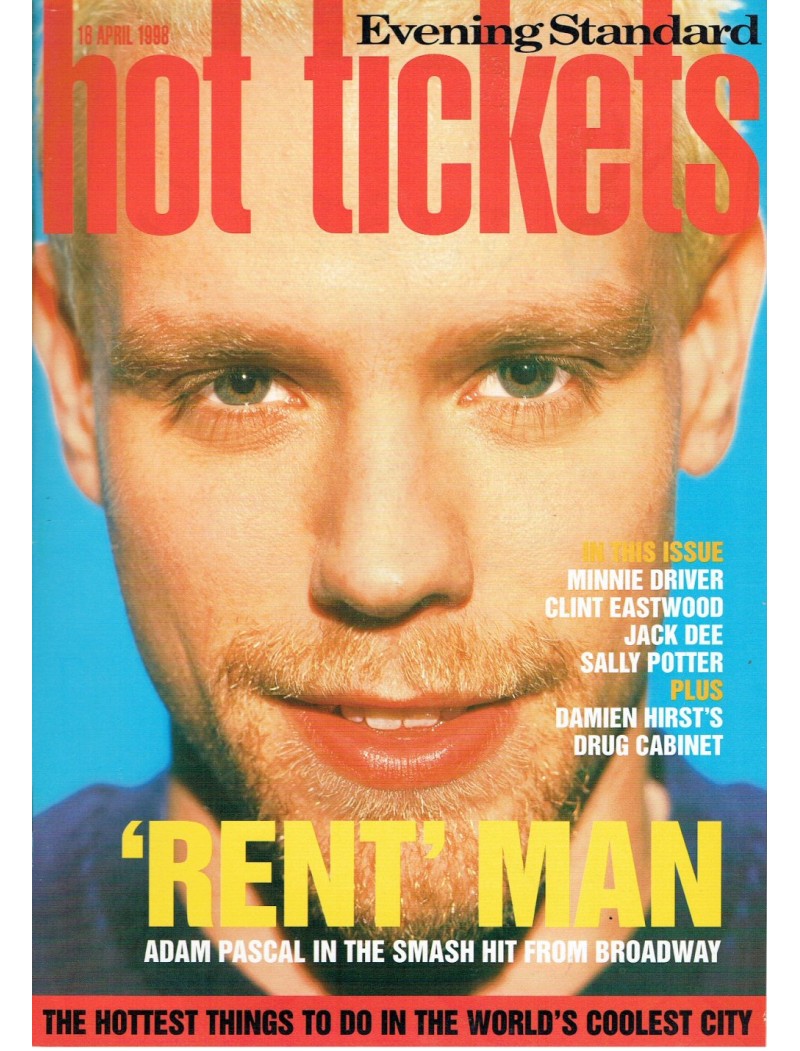 Hot Tickets Magazine 18th April 1998 Hot Tickets Magazine 18th April 1998