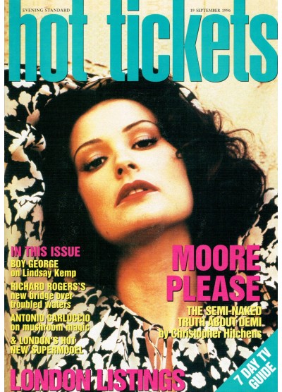 Hot Tickets Magazine - 1996 19/09