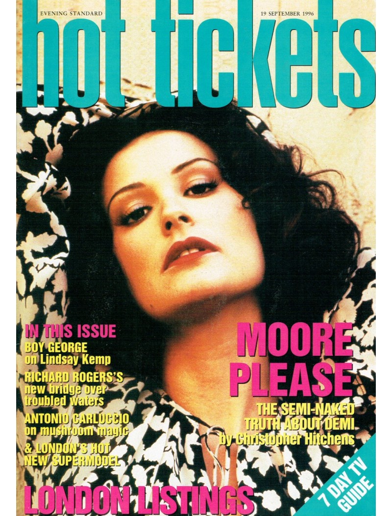 Hot Tickets Magazine - 1996 19/09 Hot Tickets Magazine - 1996 19/09