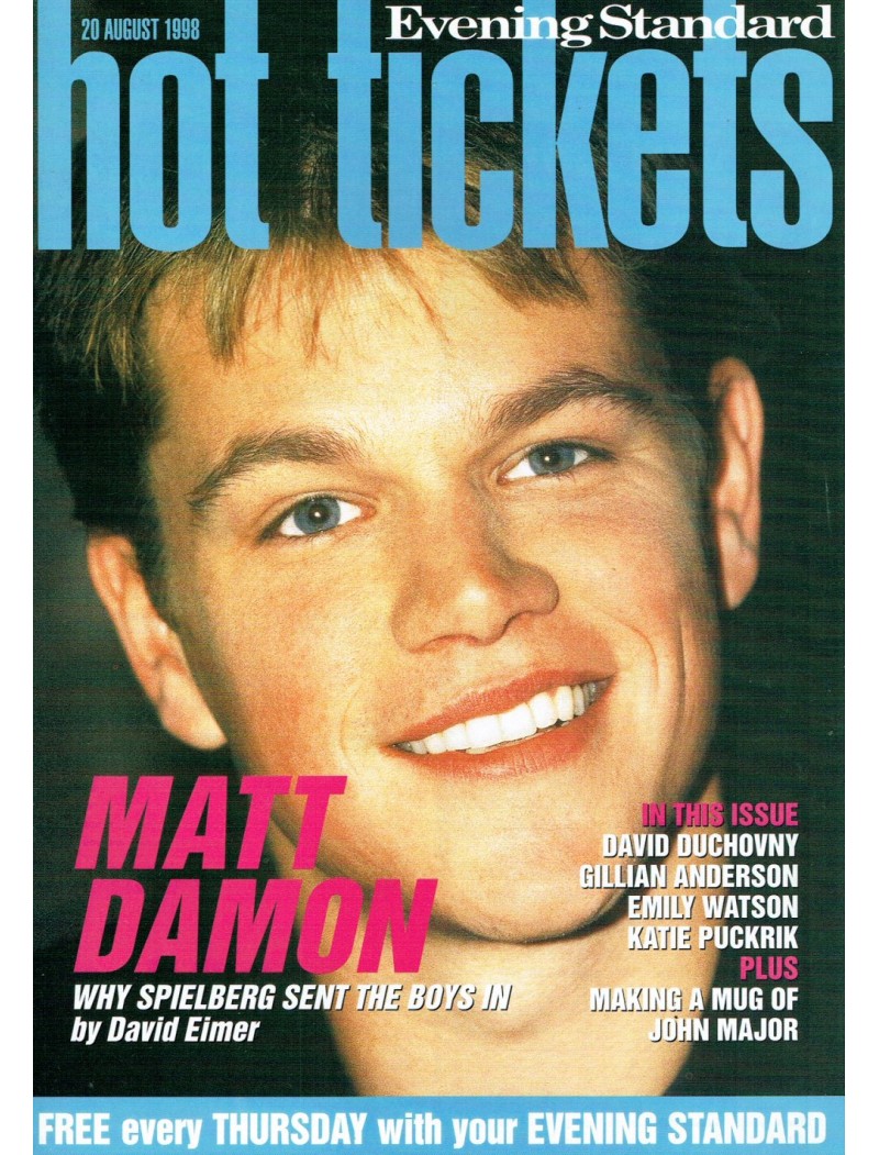 Hot Tickets Magazine - 1998 20/08